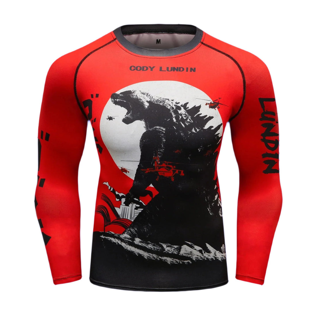 Warrior Compression 'Godzilla | King of Monsters' Elite Long Sleeve Rashguard