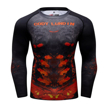 Tribal Compression 'The Pit' Elite Long Sleeve Rashguard