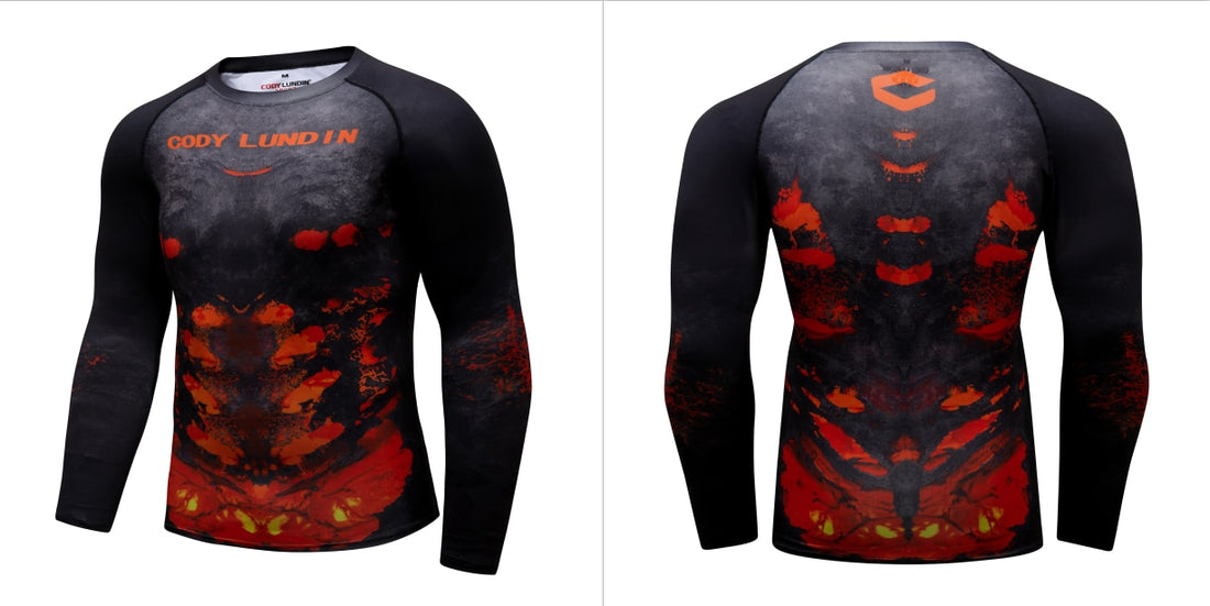 Tribal Compression 'The Pit' Elite Long Sleeve Rashguard