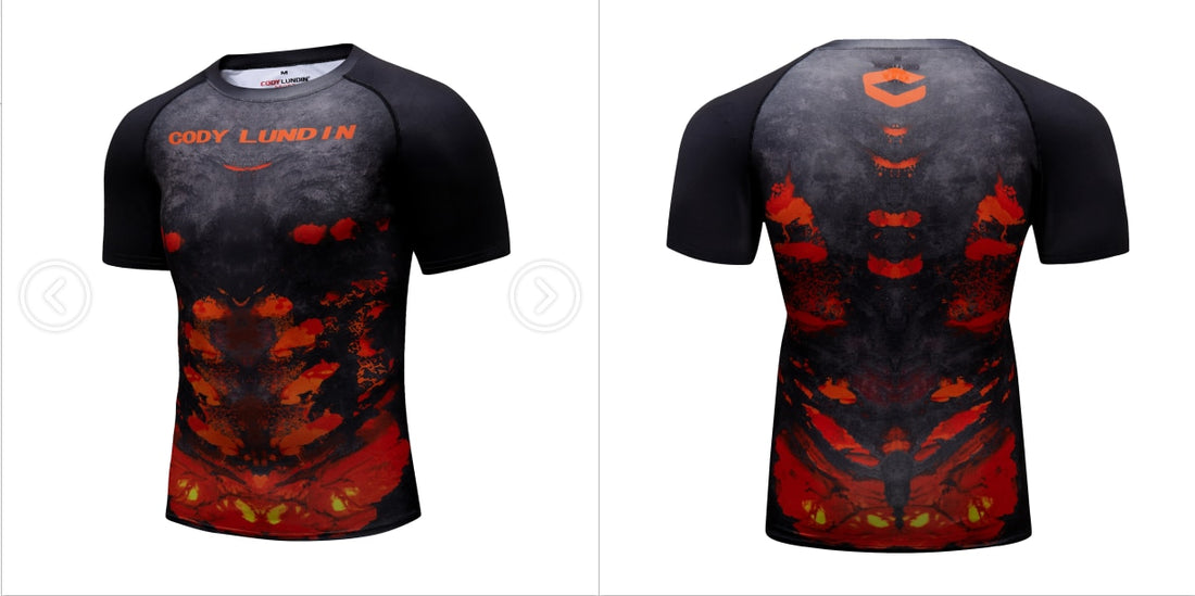 Tribal Compression 'The Pit' Elite Short Sleeve Rashguard