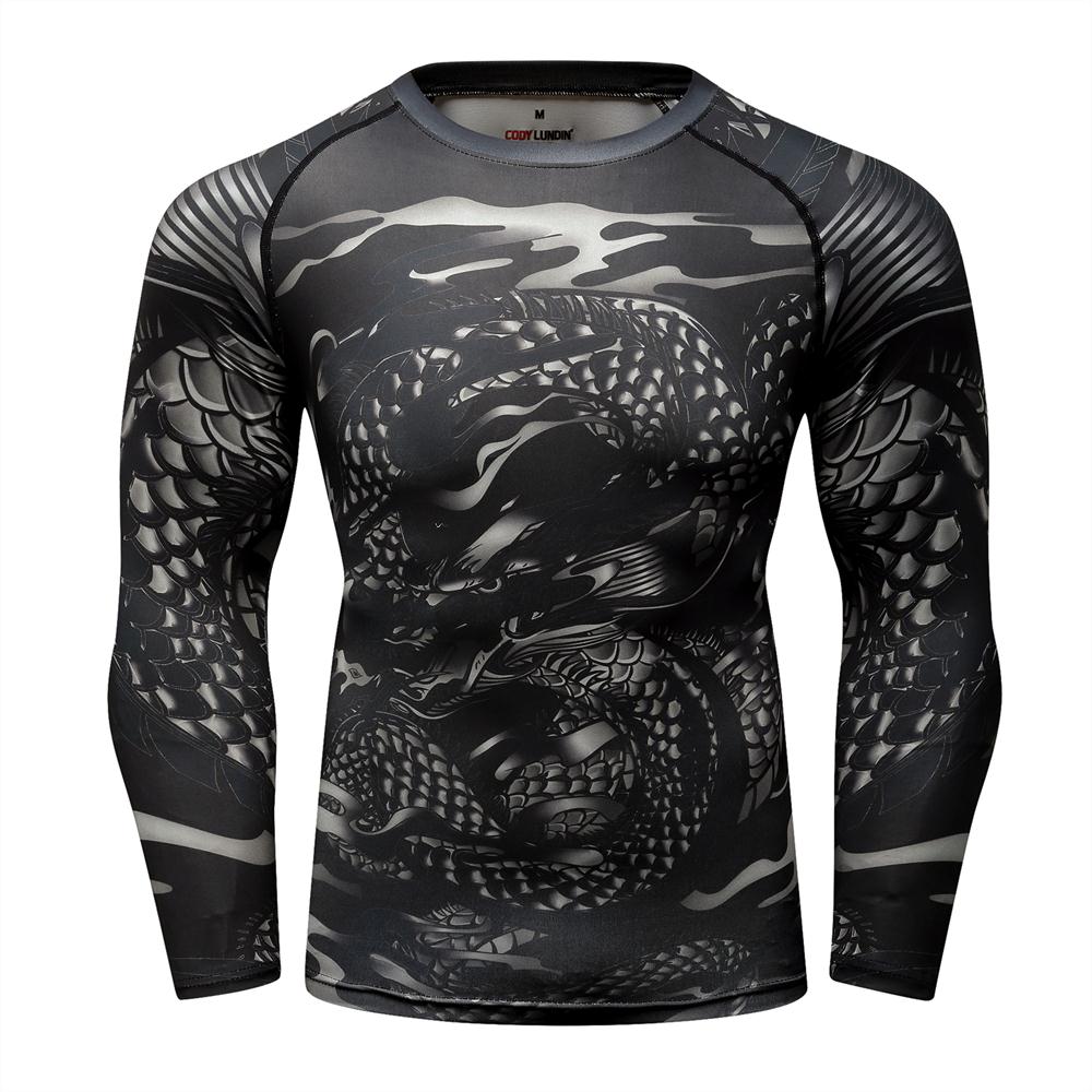 Dragon Compression 'Smoke' Elite Long Sleeve Rashguard