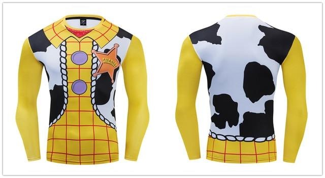 Toy Story Compression 'Woody' Premium Long Sleeve Rashguard