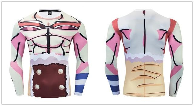 One Piece Compression 'Usopp' Premium Long Sleeve Rashguard