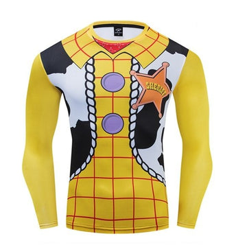 Toy Story Compression 'Woody' Premium Long Sleeve Rashguard