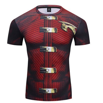 Robin Compression 'Tim Drake | Arkham Knight' Premium Short Sleeve Rashguard