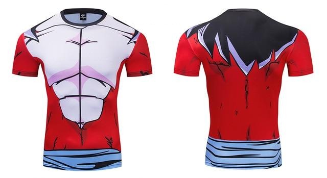 Dragon Ball Z Compression 'SSJ4 | Xeno Goku' Premium Short Sleeve Rashguard