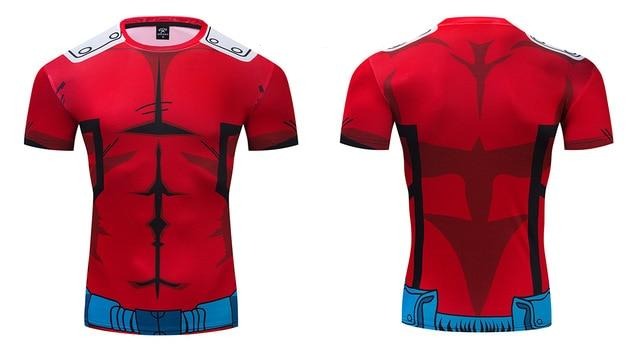 My Hero Academia Compression 'Deku | Red' Premium Short Sleeve RashGuard