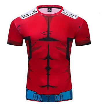 My Hero Academia Compression 'Deku | Red' Premium Short Sleeve RashGuard