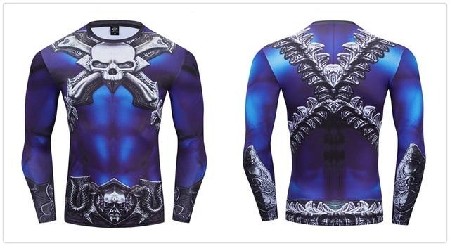 Masters of the Universe Compression 'Skeletor' Premium Long Sleeve Rashguard