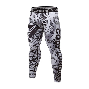 Tribal 'Pea'a' Compression Leggings Spats