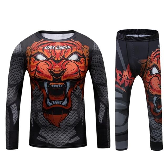 Kids Tiger 'My Jungle' Elite Compression Set