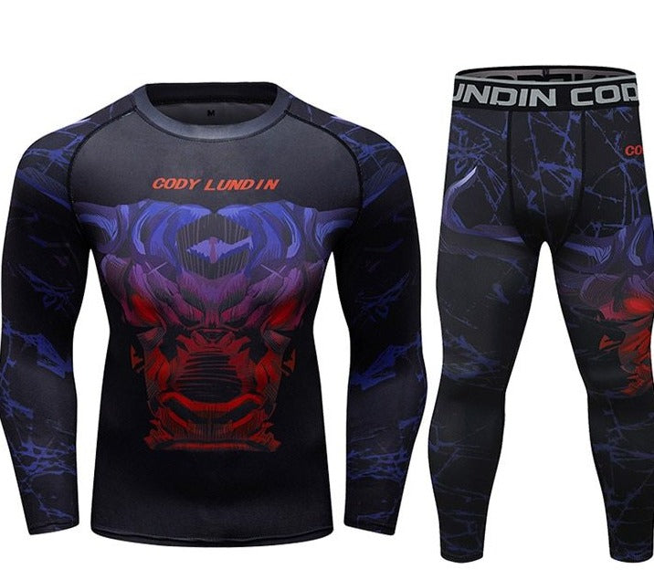 Men's Warrior Series Elite Bull 'Not This Time' Compression Set