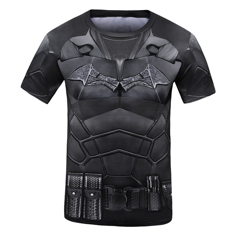 Kids Batman 'The Batman' Elite Short Sleeve Rashguard