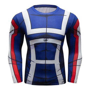 My Hero Academia 'UA Uniform' Elite Long Sleeve Rashguard