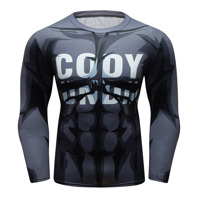 My Hero Academia 'Plus Ultra | Grey' Elite Long Sleeve Rashguard