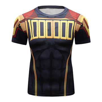 My Hero Academia 'Onyx Lemillion' Elite Short Sleeve Rashguard