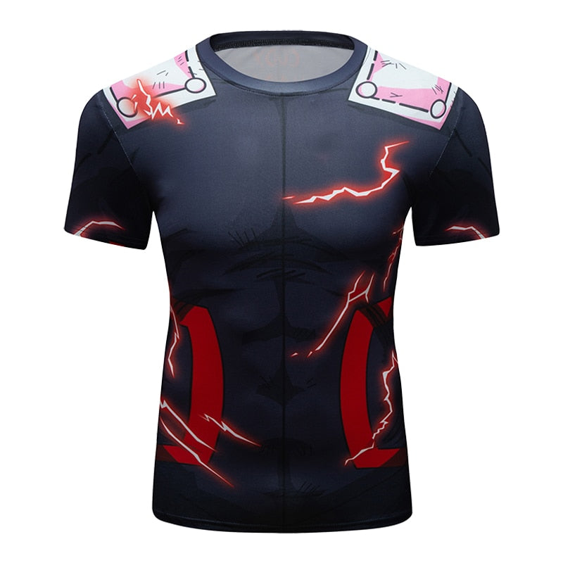 My Hero Academia 'Onyx Deku | Full Cowling' Elite Short Sleeve Rashguard