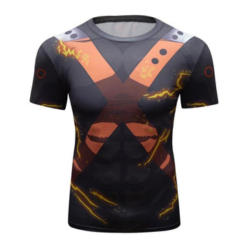 My Hero Academia 'Bakugo | One For All' Elite Short Sleeve Rashguard