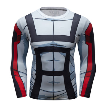 My Hero Academia 'UA Uniform | White' Elite Long Sleeve Rashguard