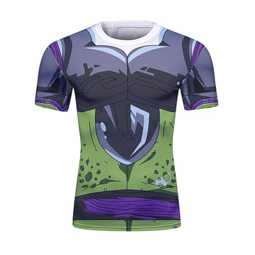 Dragon Ball Z 'Perfect Cell' Short Sleeve Elite Rashguard