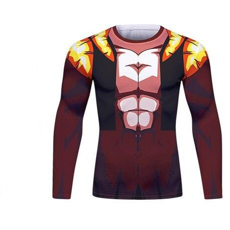 Dragon Ball Z 'Super Saiyan 4 | Gogeta' Long Sleeve Elite Rashguard