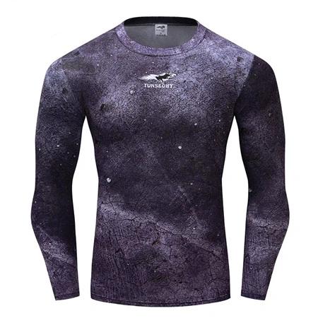 Camouflage Compression 'Concrete Camo' Long Sleeve Rashguard