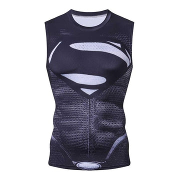 Superman Compression 'Reign of Superman' Tank Top