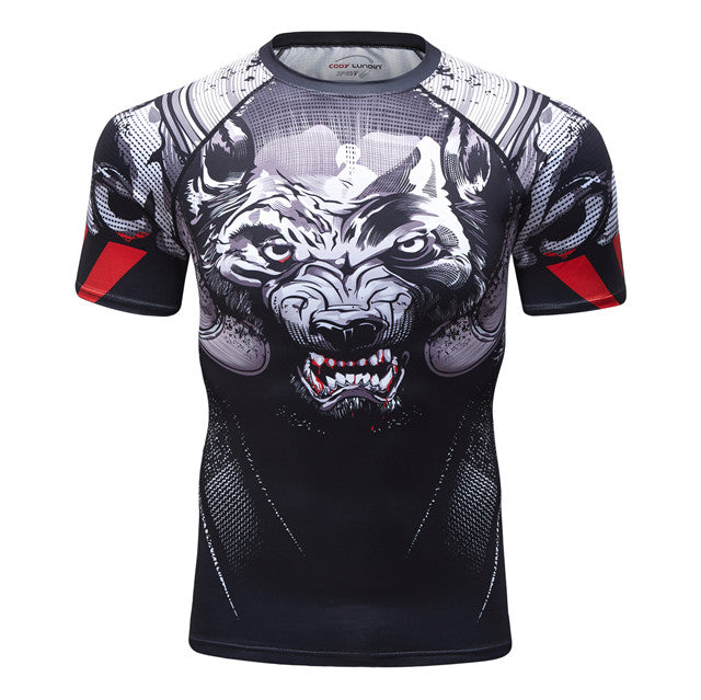 Wolf 'Prey' Elite Compression Short Sleeve Set