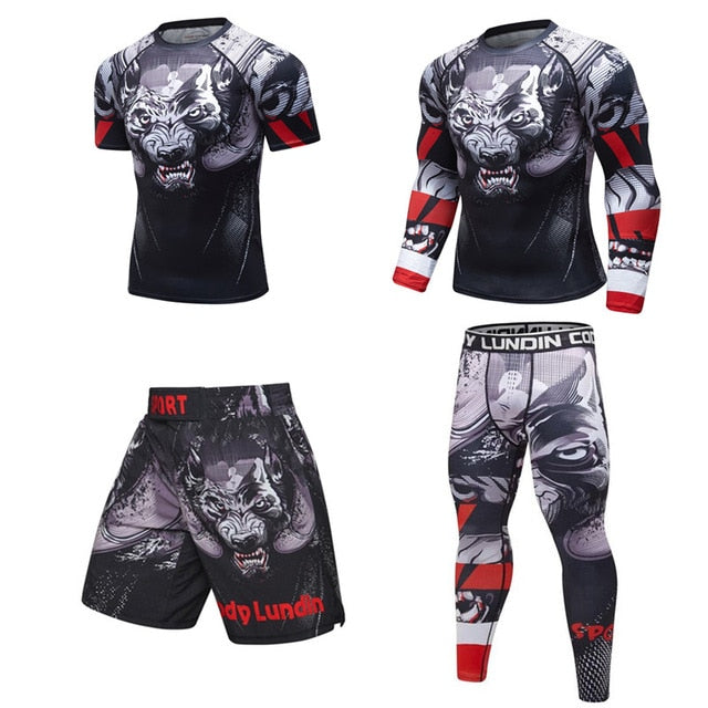 Wolf 'Prey' Elite Fight Shorts