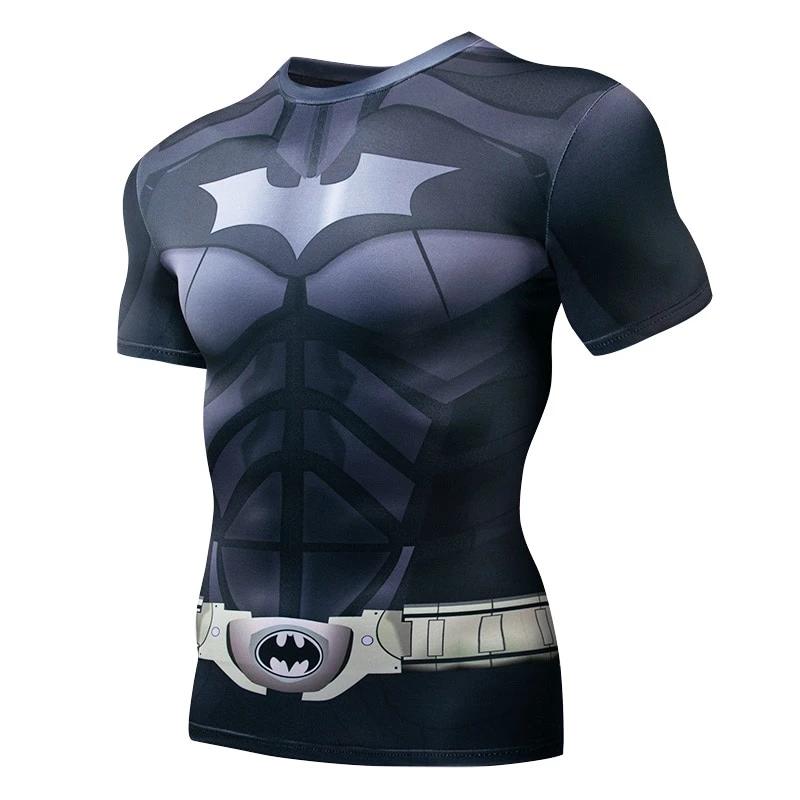 Batman Compression 'Batman Begins' Short Sleeve Rashguard — RashGuardStore