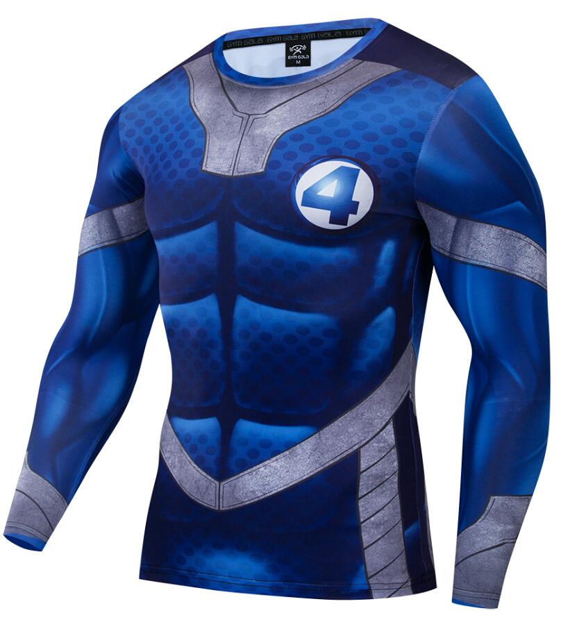 Fantastic Four Compression Long Sleeve Rashguard