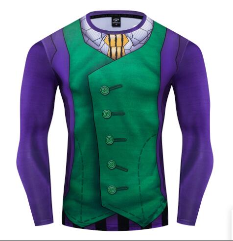 The Joker Compression Long Sleeve Rashguard