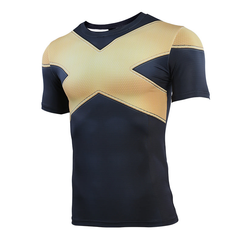 Men's X Men Compression 'Dark Phoenix' Short Sleeve Rashguard