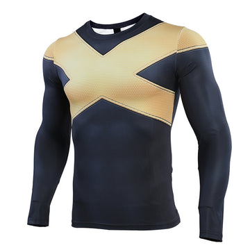 Men's X Men Compression 'Dark Phoenix' Long Sleeve Rashguard