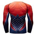 Spiderman '2018 Comic' Compression Long Sleeve Rashguard-RashGuardStore