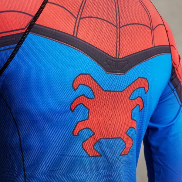 Spiderman "Classic" Women's Compression Long Sleeve Rashguard-RashGuardStore