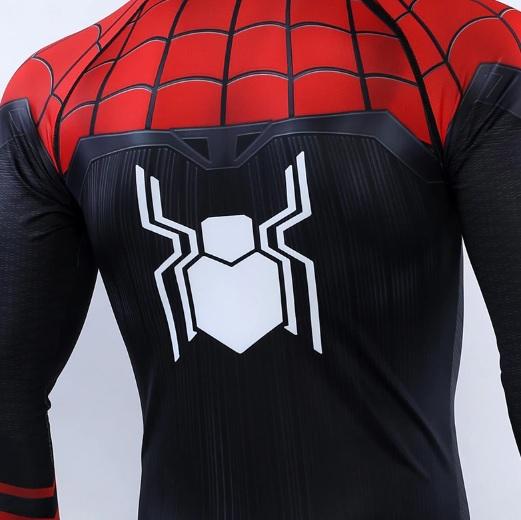 Spiderman 'Far From Home' Compression Long Sleeve Rashguard-RashGuardStore