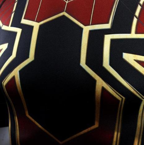 Spiderman "Iron Spider" Infinity War Compression Long Sleeve Rashguard-RashGuardStore