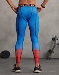 Spiderman Men'S Compression Leggings Grappling Spats-RashGuardStore