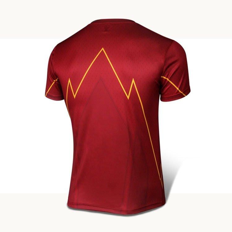 The Flash "Classic" Short Sleeve Compression Rash Guard-RashGuardStore