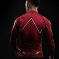 The Flash Compression Long Sleeve Rash Guard Reverse/Dark/Classic-RashGuardStore