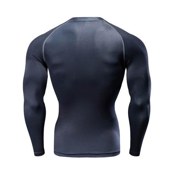 The Flash "Hero Revealed" Long Sleeve Compression Rash Guard-RashGuardStore