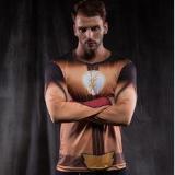 The Flash 'Reverse' Updated Compression Long Sleeve Rash Guard-RashGuardStore