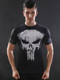 The Punisher Short Sleeve Compression Rashguard-RashGuardStore