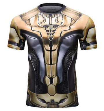Thor 'Heimdall' Short Sleeve Compression Rashguard-RashGuardStore