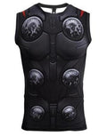 Thor 'Infinity War' Compression Tank Top-RashGuardStore