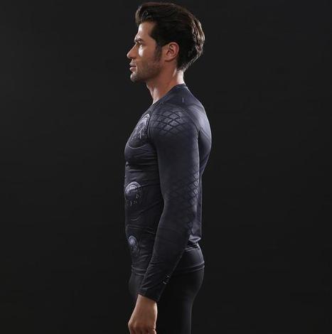 Thor 'Infinity War' Long Sleeve Compression Rashguard-RashGuardStore