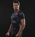 Thor 'Infinity War' Short Sleeve Compression Rash Guard-RashGuardStore