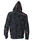 Tony Stark Iron Man Avengers Infinity War Camo Orange Zip Up Hoodie-RashGuardStore