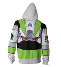 Toy Story 'Buzz Lightyear' Zip Up Hoodie-RashGuardStore